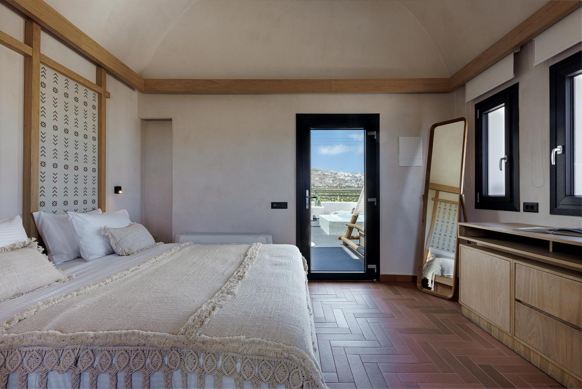 Aja Retreat Luxury Suites Kamari  Bagian luar foto